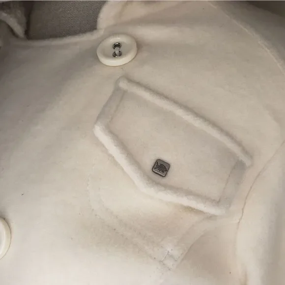 Hooded wool bomber jacket - Picture 7 of 16